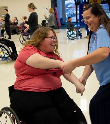 photo of women dancing